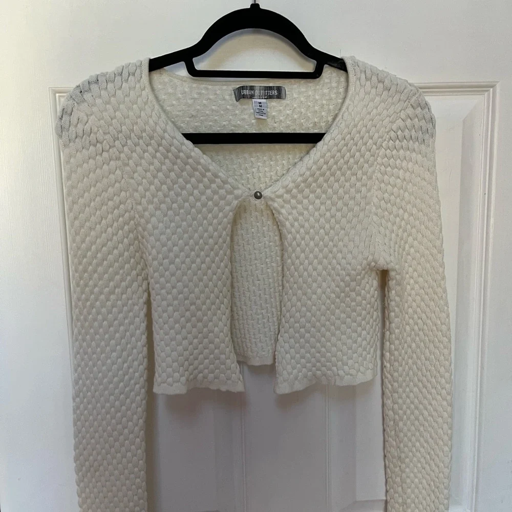 Urban Outfitters Cream Crew Neck Sweater - Picture 6 of 6